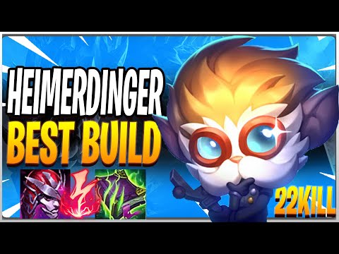 MY FAVORITE HEIMER BUILD TO 1V9 YOUR GAMES IN PRESEASON (22kill)- Heisendong
