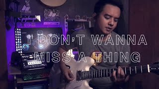 I Don’t wanna Miss A Thing - New Found Glory (guitar playthrough)