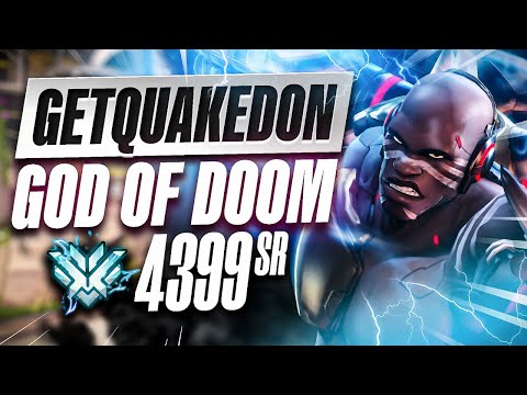 "GETQUAKEDON" GOD OF DOOMFISTS - BEST OF GETQUAKEDON | OVERWATCH GETQUAKEDON MONTAGE