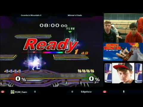 Grumbo's Mountain II  -  EGM | Sam (Falco)  vs  Edgeluca (Marth, Fox)  Winner's Finals
