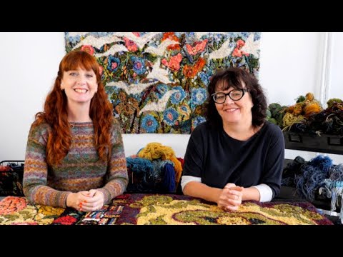 Rug Hooking - Deanne Fitzpatrick - Ep. 128 - Fruity Knitting