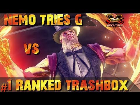 Nemo TRIES HIS G VS #1 Warlord Trashbox Birdie * SFV AE HD street fighter V|5 season 3.5