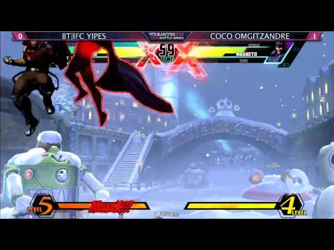 UMVC3 BT IFC Yipes vs COCO OMGITZANDRE FINALS YBO 2012