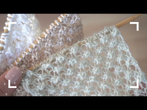 Romantisches Strickmuster | Dornröschenmuster stricken ❤️