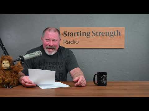 Heavy Weight Low Reps For Older Lifters - Starting Strength Radio Clips