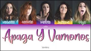 Ventino - &#39;Apaga y Vámonos&#39; (Color coded lyrics esp/eng)