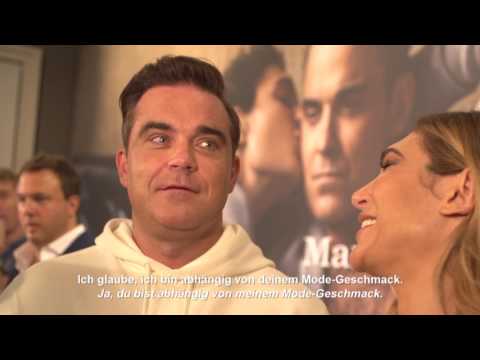 Sweatshirt Vorstellung von Robbie und Ayda Williams @ Marc O'Polo Flagships Store München