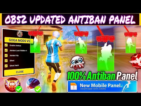 Free Fire Panel Mobile 🔥 FF Antiban Panel OB52 | Free Fire Hack New 😈 FF Injector 2026 | FF Panel