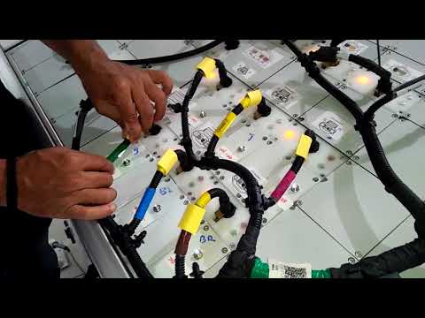 Wiring harness test system.