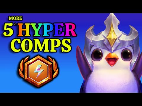 5 More Strong Comps to Help Climb the TFT Hyper Roll Set 5.5 Ladder.  Tricks, Tips, Strategy Guide