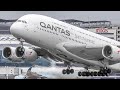 32 BIG PLANE TAKEOFFS And LANDINGS From UP CLOSE Sydney Airport Plane Spotting 2023 SYD YSSY