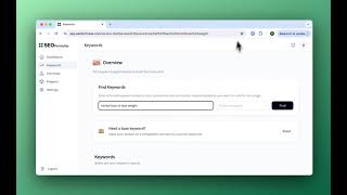 SEO formulas - Scout Keywords using the Scout Tool