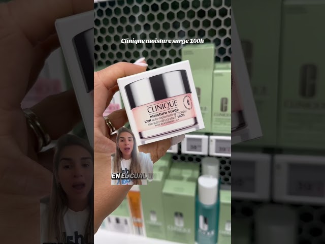 Vídeo relacionado con Creme Hidratante Moisture Surge Clinique 100H, para todos los tonos de piel (50 ml)