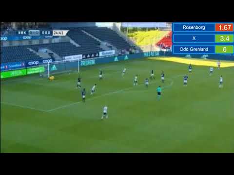 Rosenborg - Odd 1:1 - Anders Konradsen Amazing Goal [30.5.2018]