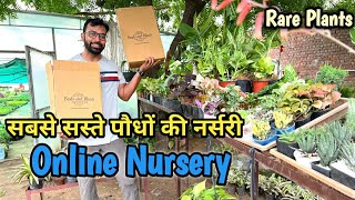सबसे सस्ते पौधों की नर्सरी Online Nursery | Cheapest Online Indoor & Outdoor Plants Nursery