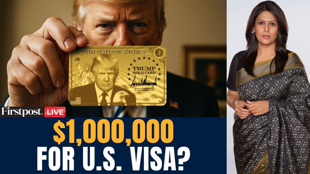 US Gold Card LIVE: Donald Trump Unveils US Gold Card Visa for $1 Million | Vantage With Palki Sharma