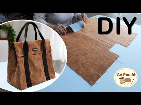 Easy making Handbag with cover | Tote bag