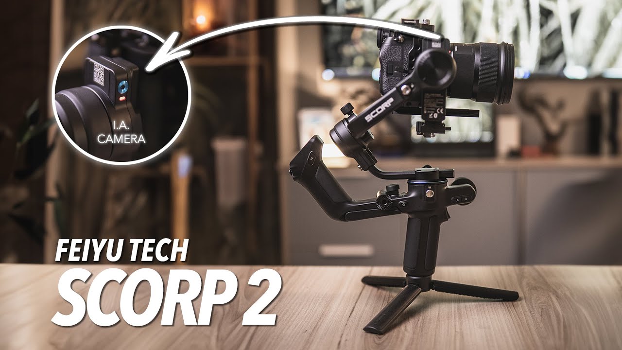 I.A. SCORP 2 Gimbal-  Unboxing e Testes