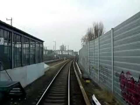 Führerstandsmitfahrt S-Bahn Berlin (BR481 - S75) Ostbahnhof - Spandau