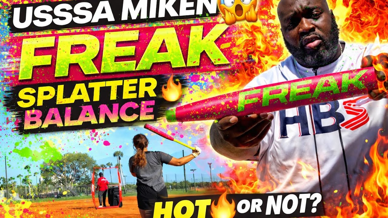 Miken Freak Splatter Balanced 2pc