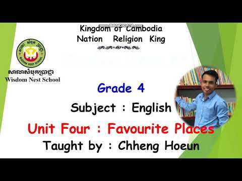 WNS-English Grade 4-Unit 4 : Favourite places (Reading)