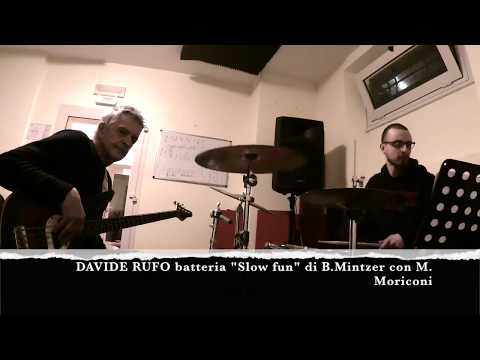 Lezione basso e batteria con Massimo Moriconi e Davide Rufo slow fun B Mintzer
