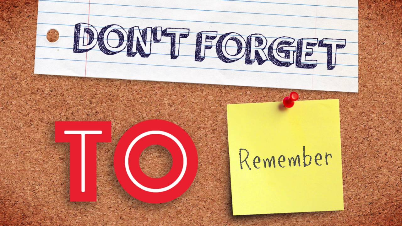 "Don't Forget to Remember" - Matt Woodward (Audio)