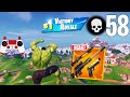 58 Elimination Solo Vs Squads Gameplay Wins (Fortnite Chapter 5 PS4 Controller)