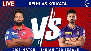 LIVE: Delhi Vs Kolkata, 41st Match | DC vs KKR Live Scores & Hindi Commentary | Live - IPL 2022