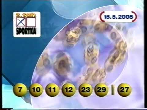 Losování sportky 15.5.2005