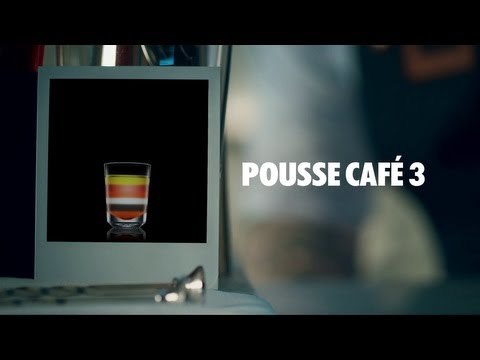 POUSSE CAFÉ 3 DRINK RECIPE - HOW TO MIX