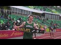 Gatlin Bair Smashes Oregon Relays 200m Meet Record In The Rain