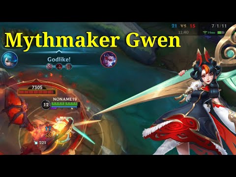 Mythmaker Gwen Is So Beautiful ! Tier S Patch 4.0 Gameplay Gwen - League of Legends: Wild Rift Indo