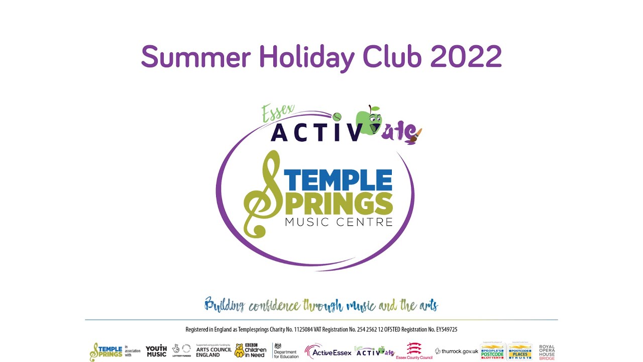 Templesprings Essex ActivAte Summer Holiday Club 2022