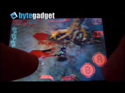 Predators iPhone iPod Touch Bloody Gameplay Bytgadget