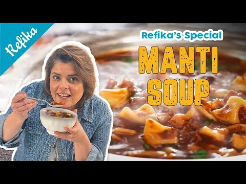 Not Just A Soup, It's A MAIN COURSE! 🤤 | Turkish Mantı Soup Recipe | Ramadan&Iftar Recipes