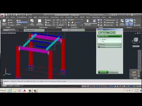AUTOCAD ADVANCE STEEL 2015 TUTORIAL PART 10
