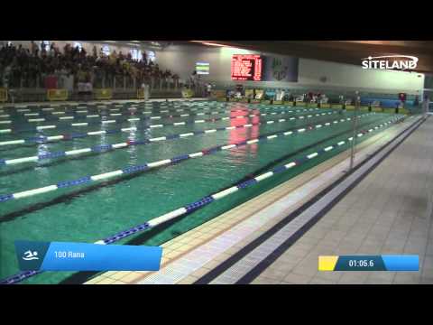 Serie 2 dei 100 Rana  Assoluti Femmine Master - Campionati Regionali Master 2015 VENETO e FRIULI VG