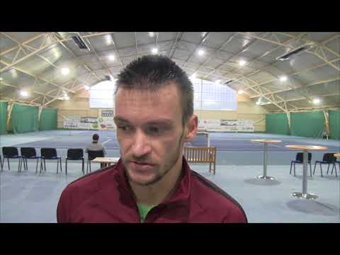Michal Konečný po porážce v semifinále ŘÍČANY INDOOR BY PENTA TRADING 2017