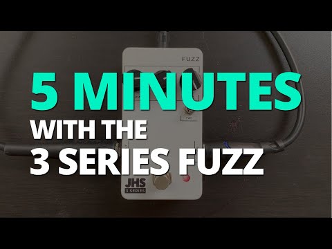 5 Minutes with the JHS 3 Series Fuzz - Pedal Demo