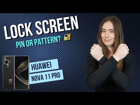 Huawei nova 11 Pro - How to set up screen lock • 📱 • 🀡 • ☡ • Tutorial