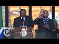 Nelson Mandela Sign Language Flap: 'Fake' Interpreter at Memorial Service | The New York Times
