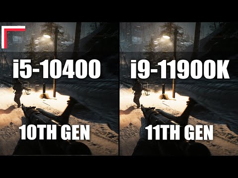 Intel Core i5-10400 vs Intel Core i9-11900K — Test in 10 Games! [1080p, 1440p]