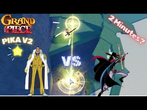 [GPO] How to Solo Hawk Eye Mihawk in 2 Minutes Using Pika V2 (New Update & Patch)