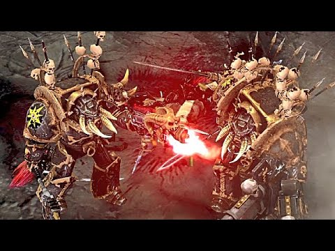 Chaos Space Marines vs Eldar! - Destroyer 40K Mod | Warhammer 40000 Dawn of War 2: Retribution