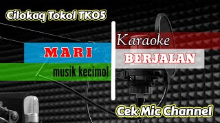 Download lagu KARAOKE SASAK MARI BERJALAN CILOKAK TOKOL TEMU KARYA 05 | Cek Mic Channel mp3