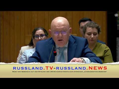 Rede von Nebenzia auf der Sitzung des UN Sicherheitsrats zum syrischen „Chemiewaffen Dossier“