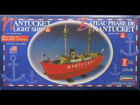Lindberg LND 1/95 Nantucket Light Ship Plastic Model Kit 70860 Lnd70860 for sale online 