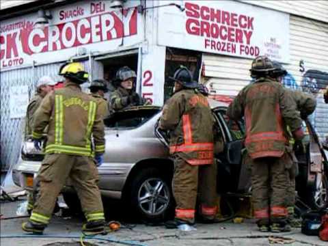 Buffalo Fire Dept - Major MVA - Bailey Ave & Schreck St