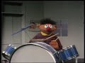 Classic Sesame Street Ernie Plays The Drums Full Version HQ 1971